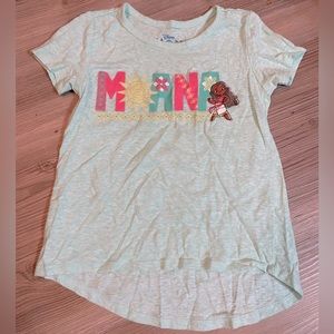 Teal Moana short sleeve tshirt